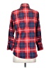 Gretchen Scott Designs Plaid Red 3/4 Sleeve Button-Down Shirt Size XS - photo 2