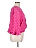 Cato 100% Polyester Pink 3/4 Sleeve Blouse Size XL - photo 4