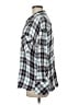 Rails Plaid Gray Long Sleeve Button-Down Shirt Size M - photo 5