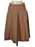 Assorted Brands Solid Brown Tan Casual Skirt Size 8 - photo 1