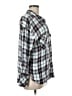 Rails Plaid Gray Long Sleeve Button-Down Shirt Size M - photo 4