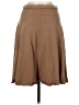 Assorted Brands Solid Brown Tan Casual Skirt Size 8 - photo 2
