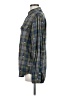 Old Navy Plaid Green Long Sleeve Button-Down Shirt Size M - photo 5