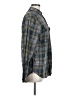 Old Navy Plaid Green Long Sleeve Button-Down Shirt Size M - photo 4