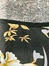 Unbranded Floral Black Short Sleeve Blouse Size 0X (estimated) - photo 7