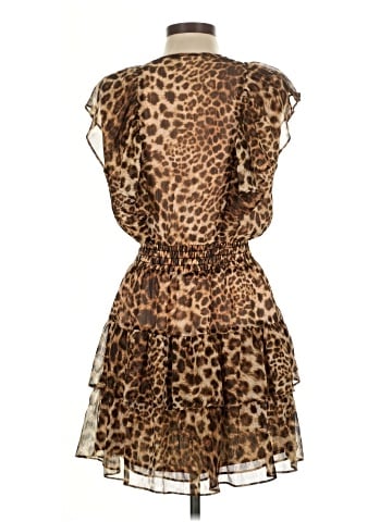 Lavender Brown Cocktail Dress (view 2)