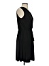Tahari Solid Black Cocktail Dress Size S - photo 4
