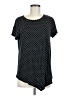 Dept222 Polka Dots Black Short Sleeve T-Shirt Size M - photo 1