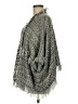 Unbranded 100% Acrylic Gray Poncho One size - photo 5
