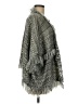 Unbranded 100% Acrylic Gray Poncho One size - photo 4
