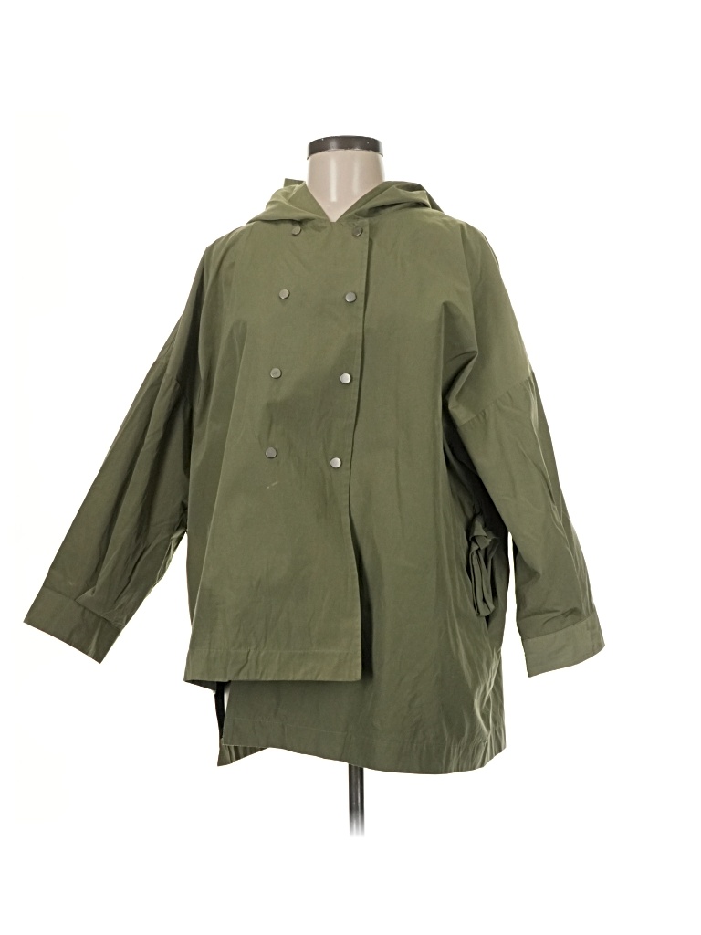 Pre-owned Assorted Brands Raincoat In Green