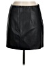 Superdown 100% Polyester Black Faux Leather Skirt Size M - photo 2