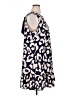Shein Curve 100% Polyester Graphic Blue Casual Dress Size 16 (2) - photo 4