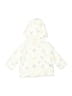 Old Navy Hearts White Jacket Size 0-3 mo - photo 2