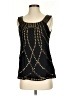 Nanette Lepore 100% Silk Black Sleeveless Silk Top Size 4 - photo 1
