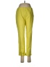 Insight Solid Yellow Casual Pants Size 8 - photo 1