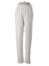 MING WANG Solid Ivory Casual Pants Size S (petite) - photo 1