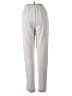 MING WANG Solid Ivory Casual Pants Size S (petite) - photo 2