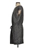 Armani Exchange 100% Polyester Chevron-herringbone Gray Casual Dress Size S - photo 5