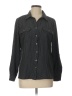 Notations Houndstooth Gray Long Sleeve Blouse Size L - photo 1