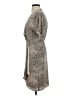 Babaton Animal Print Gray Tan Cocktail Dress Size S - photo 5