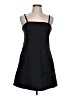 Unbranded Solid Black Cocktail Dress Size L (estimated) - photo 1