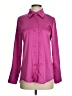 Choklate Purple Long Sleeve Blouse Size S - photo 1