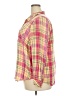 Torrid 100% Rayon Plaid Pink 3/4 Sleeve Button-Down Shirt Size 3X Plus (3) - photo 5