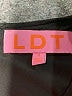 LDT Solid Black Cocktail Dress Size 4 - photo 7