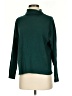 Bill Blass 100% Cotton Green Turtleneck Sweater Size S - photo 1