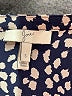 Joie Blue Sleeveless Blouse Size S - photo 7