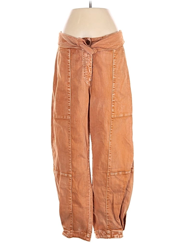 Pre-owned Ulla Johnson Jeans In Orange