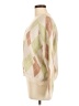 Shein 100% Acrylic Argyle Ivory Cardigan Size 6 - photo 5