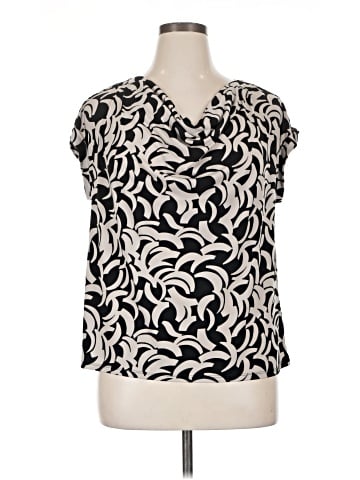 Dana Buchman Short Sleeve Blouse (view 1)