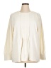 Ann Taylor 100% Polyester Ivory Long Sleeve Blouse Size XL - photo 1
