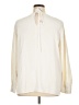 Ann Taylor 100% Polyester Ivory Long Sleeve Blouse Size XL - photo 2