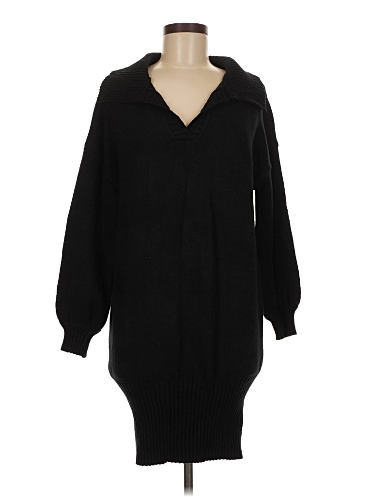 Pre-owned Btfbm Casual Dress In Black