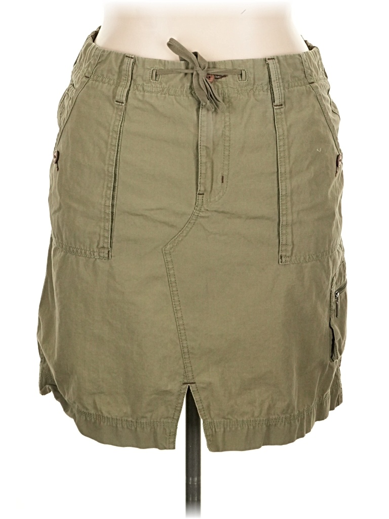 Pre-owned Eddie Bauer Casual Skirt In Green