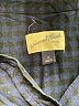 Universal Thread 100% Rayon Checkered-gingham Blue Long Sleeve Button-Down Shirt Size XL - photo 7