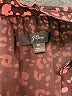 J.Crew 100% Polyester Animal Print Pink Short Sleeve Blouse Size XL - photo 7