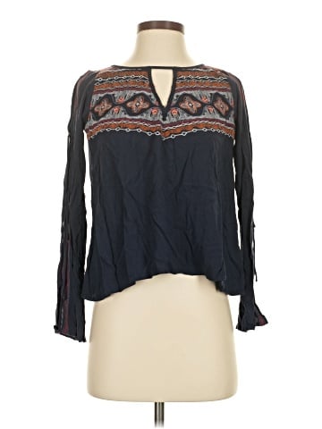 Abercrombie & Fitch Long Sleeve Blouse (view 1)
