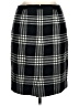 Talbots Plaid Black Formal Skirt Size 14 - photo 2