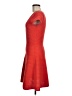 Sandro Red Casual Dress Size Med (2) - photo 5