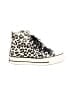 Converse Animal Print Ivory Sneakers Size 4 - photo 1