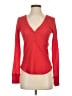 Elizabeth and James Red Long Sleeve Top Size S - photo 1