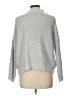 Debut Solid Gray Turtleneck Sweater Size L - photo 2