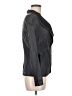 Illia 100% Leather Gray Blue Leather Jacket Size M - photo 4