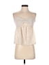 Shein 100% Polyester Ivory Sleeveless Blouse Size XS - photo 1