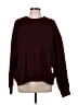 WeWoreWhat Solid Burgundy Pullover Sweater Size L - photo 1