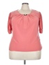 Unbranded Pink Short Sleeve Blouse Size 4X (estimated) - photo 1